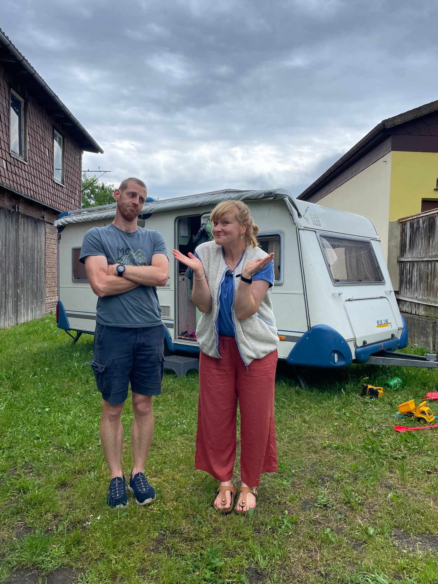 Franzi und Steffen unterwegs