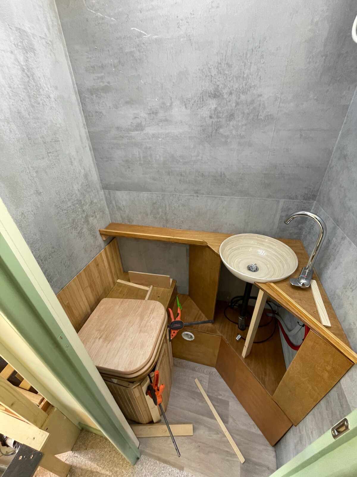 Umbauprozess · Badezimmer · Bild 17